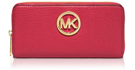 michael kors wallet continental|michael kors zipper wallet.